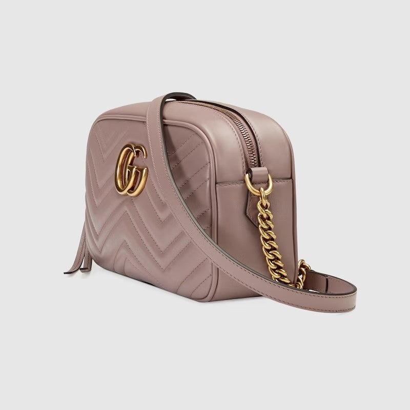 Borsa Gucci a tracolla piccola GG Marmont 447632 DTD1T 5729