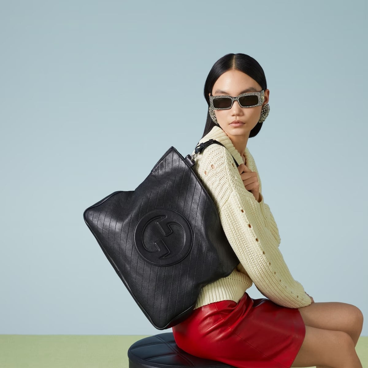 Borsa Gucci Blondie Media 751516 1AAOW 1000