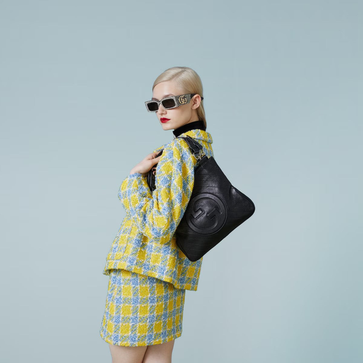 Borsa Gucci Blondie piccola 751518 1AAOW 1000