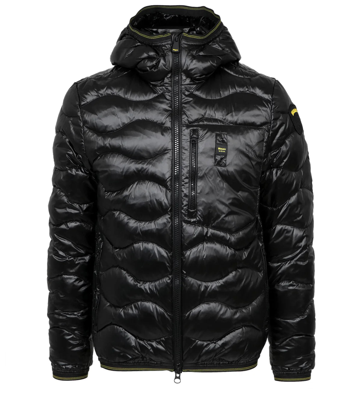 Blauer Piumino Wave
